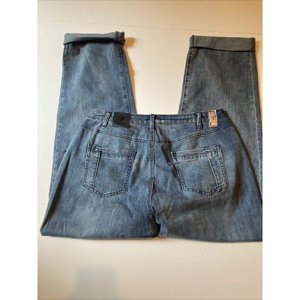 Poetic Justice True Boyfriend Jeans Verla NWT Size 30R 33 X 31 - Picture 5 of 7